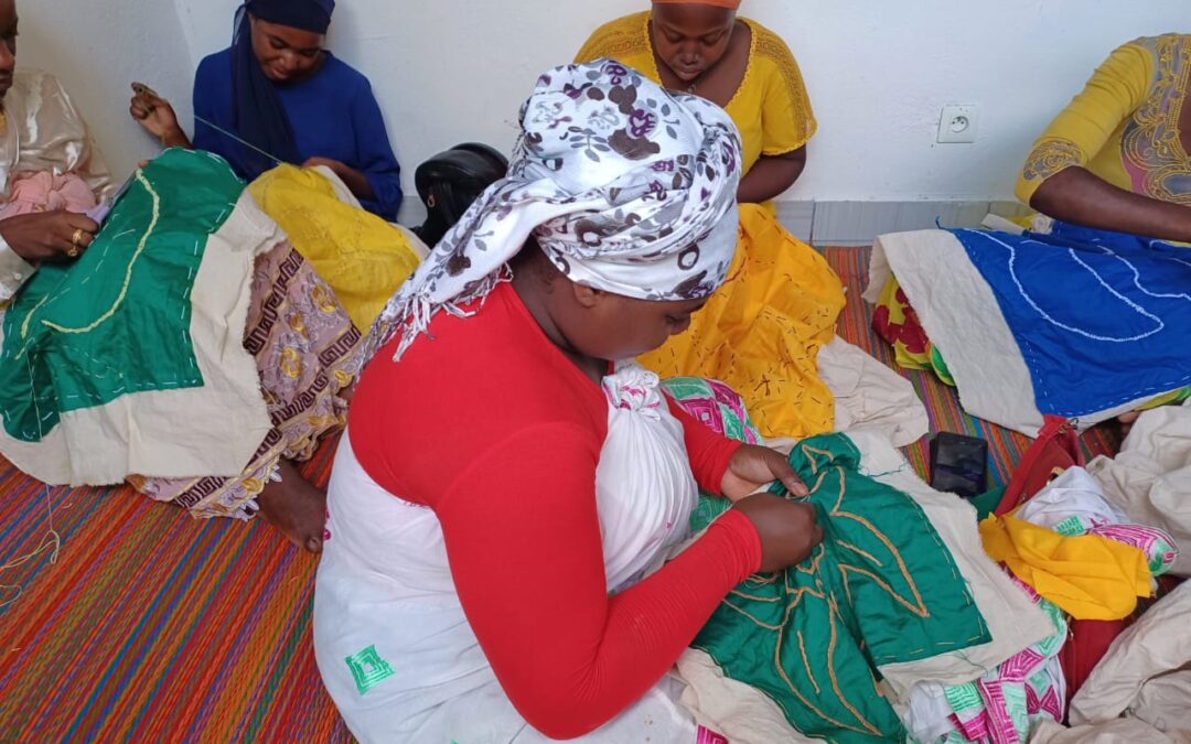 Les jeunes brodent leur avenir